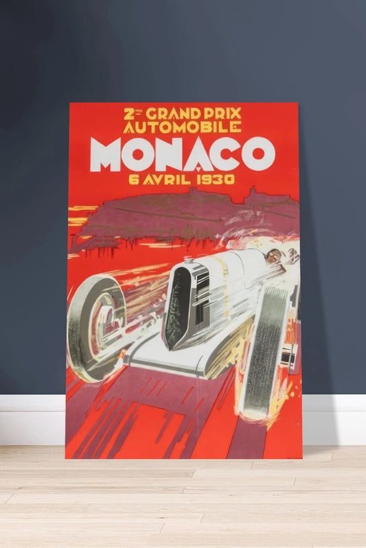 Monaco Grand Prix Poster, 1930