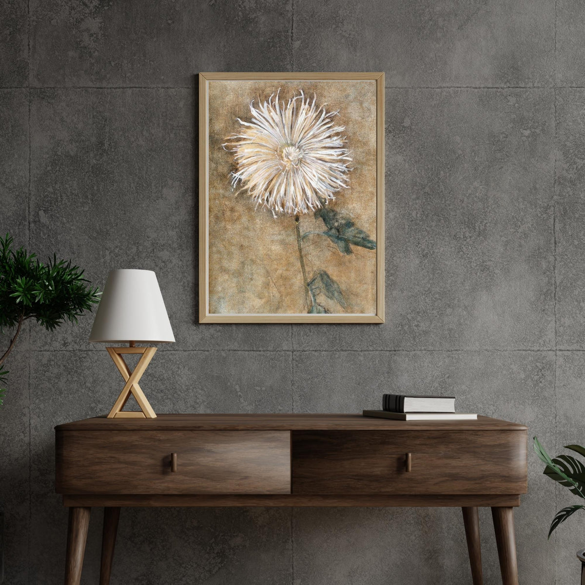 Modernist Flower Study by The Poster Archive