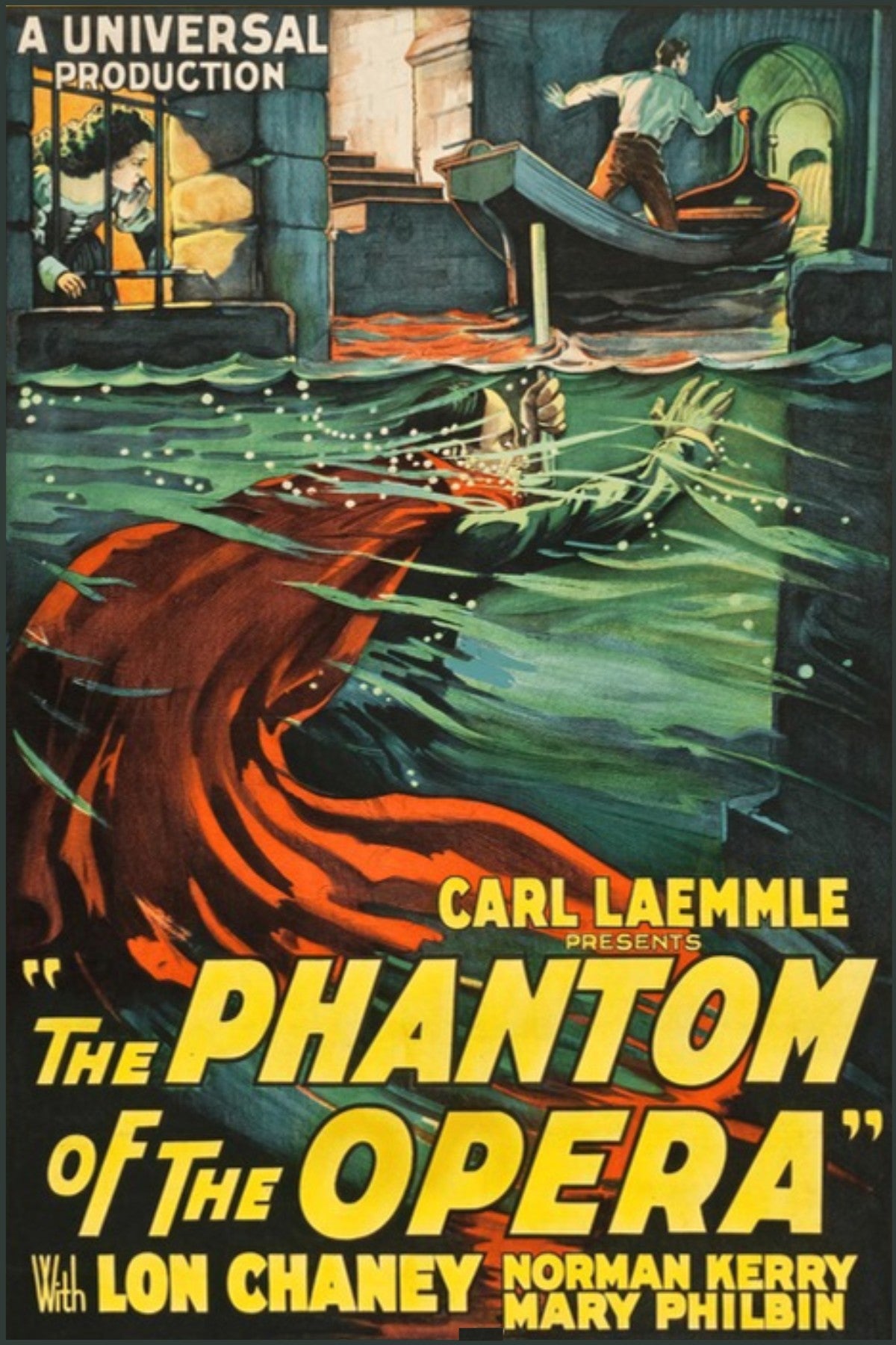 Classic Horror Movie Poster, 1920s by The Poster Archive