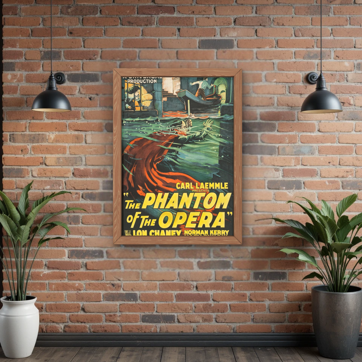 Phantom of the Opera Movie Poster, 1920s by The Poster Archive