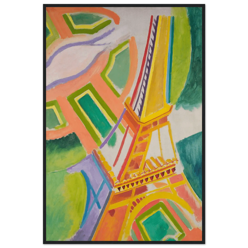Robert Delaunay Eiffel Tower Art Print, 1911
