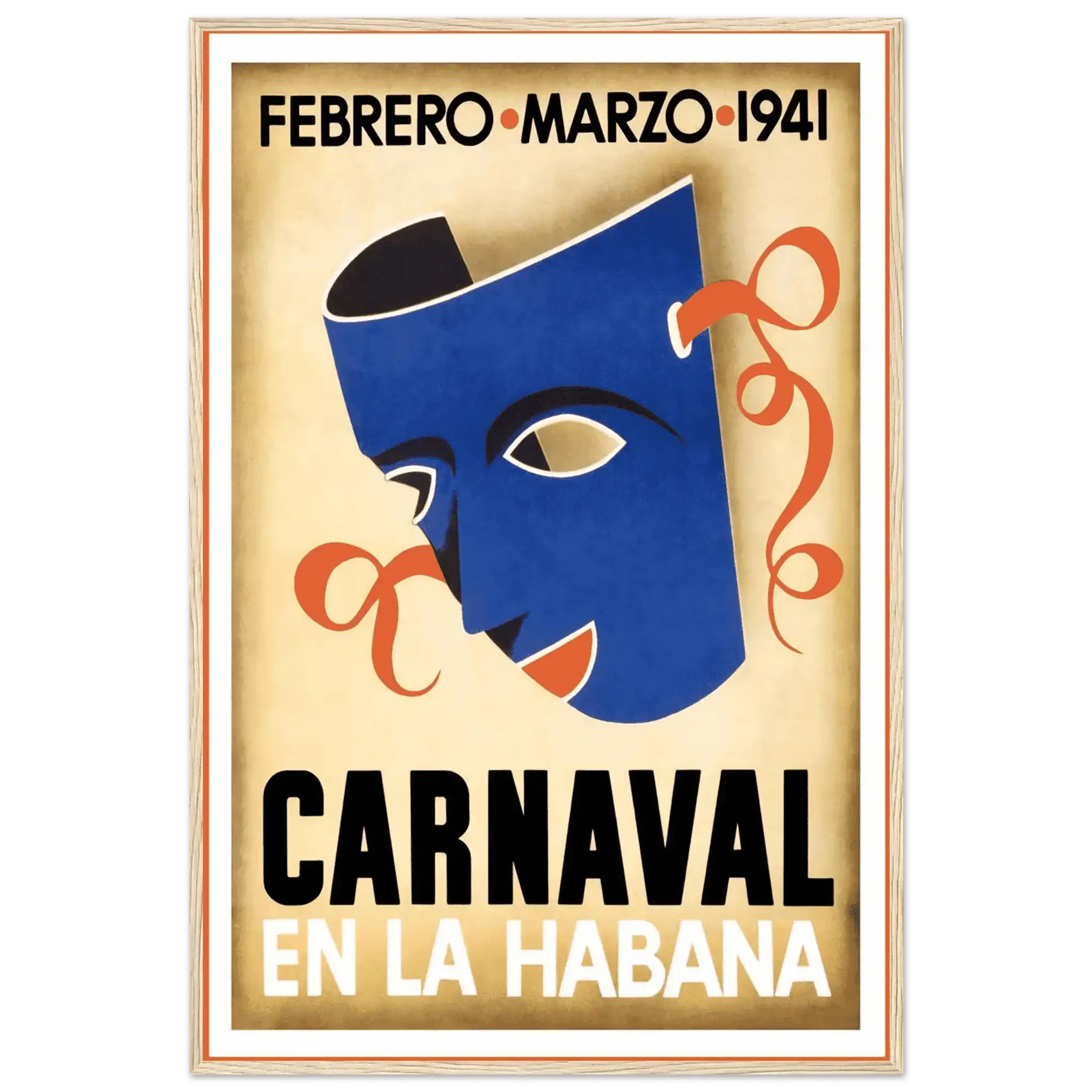 Havana Carnaval Poster, 1941