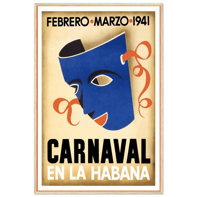 Havana Carnaval Poster, 1941