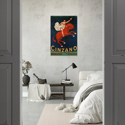 Leonetto Cappiello Cinzano Vermouth Poster, 1910