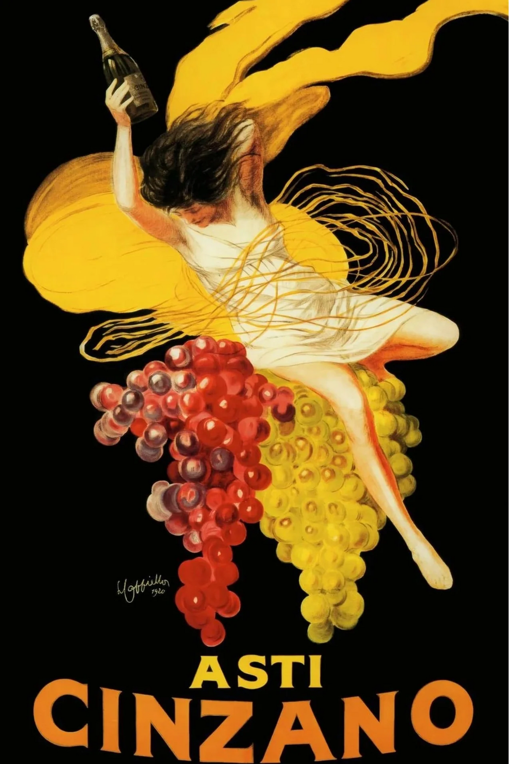 Leonetto Cappiello Asti Cinzano Poster, 1921
