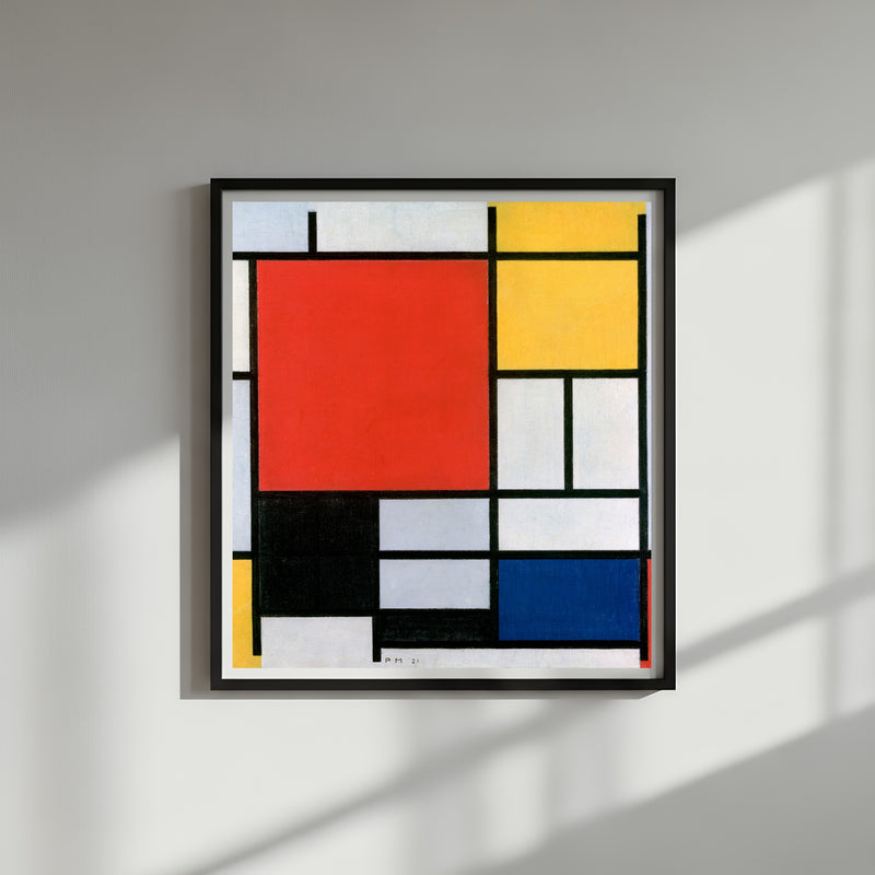 Mondrian Bauhaus style, 1921 by The Poster Archive