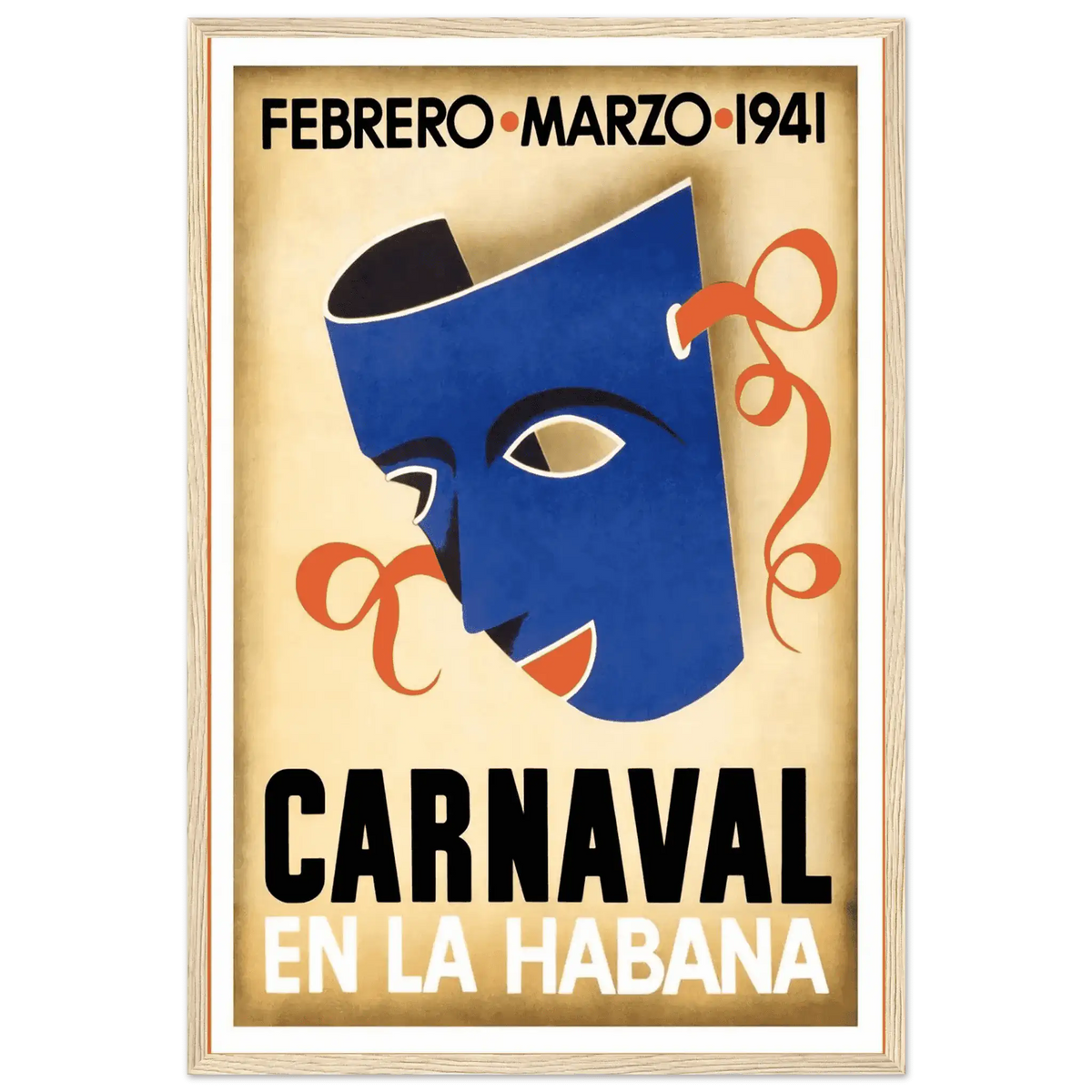 Havana Carnaval Poster, 1941