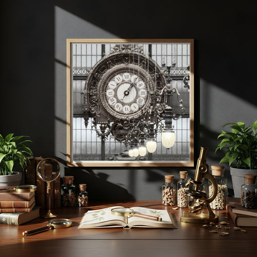 Orsay Museum Clock in Grand Hall