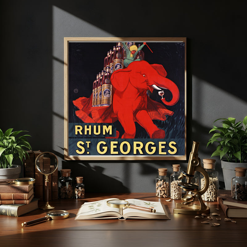 Cappiello Rhum St Georges by The Poster Archive
