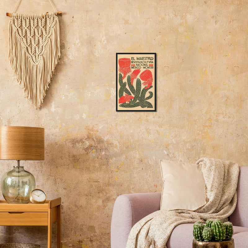 El Maestro #1 Mexican Advertising Poster in Beige, 1922 by The Poster Archive