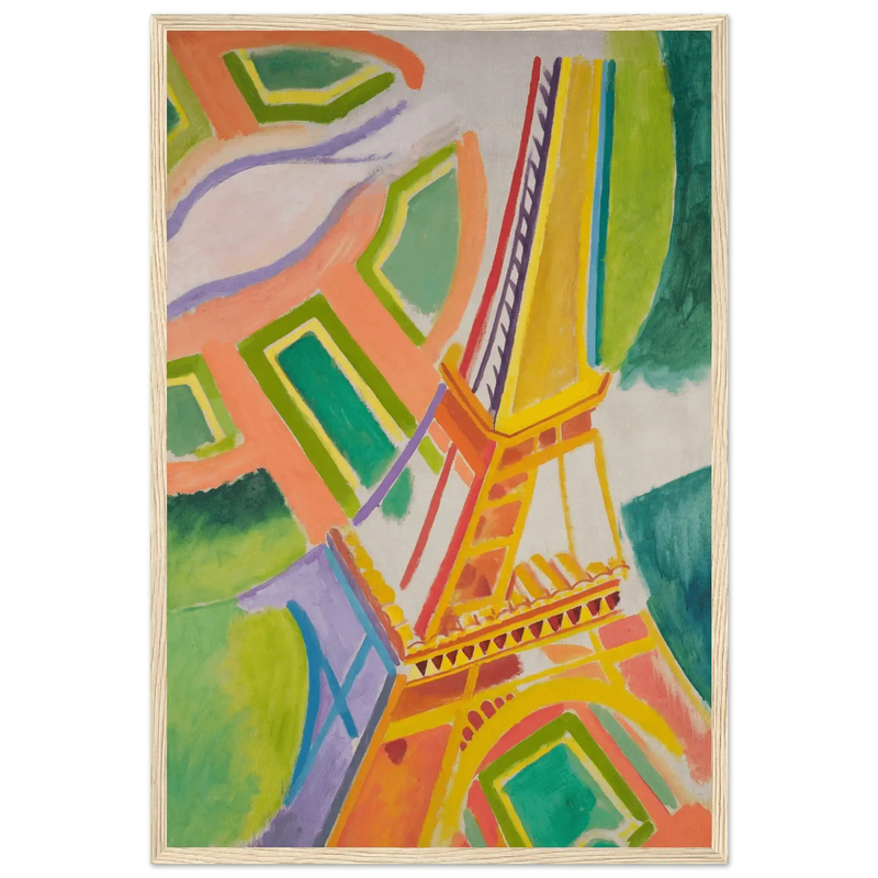 Robert Delaunay Eiffel Tower Art Print, 1911