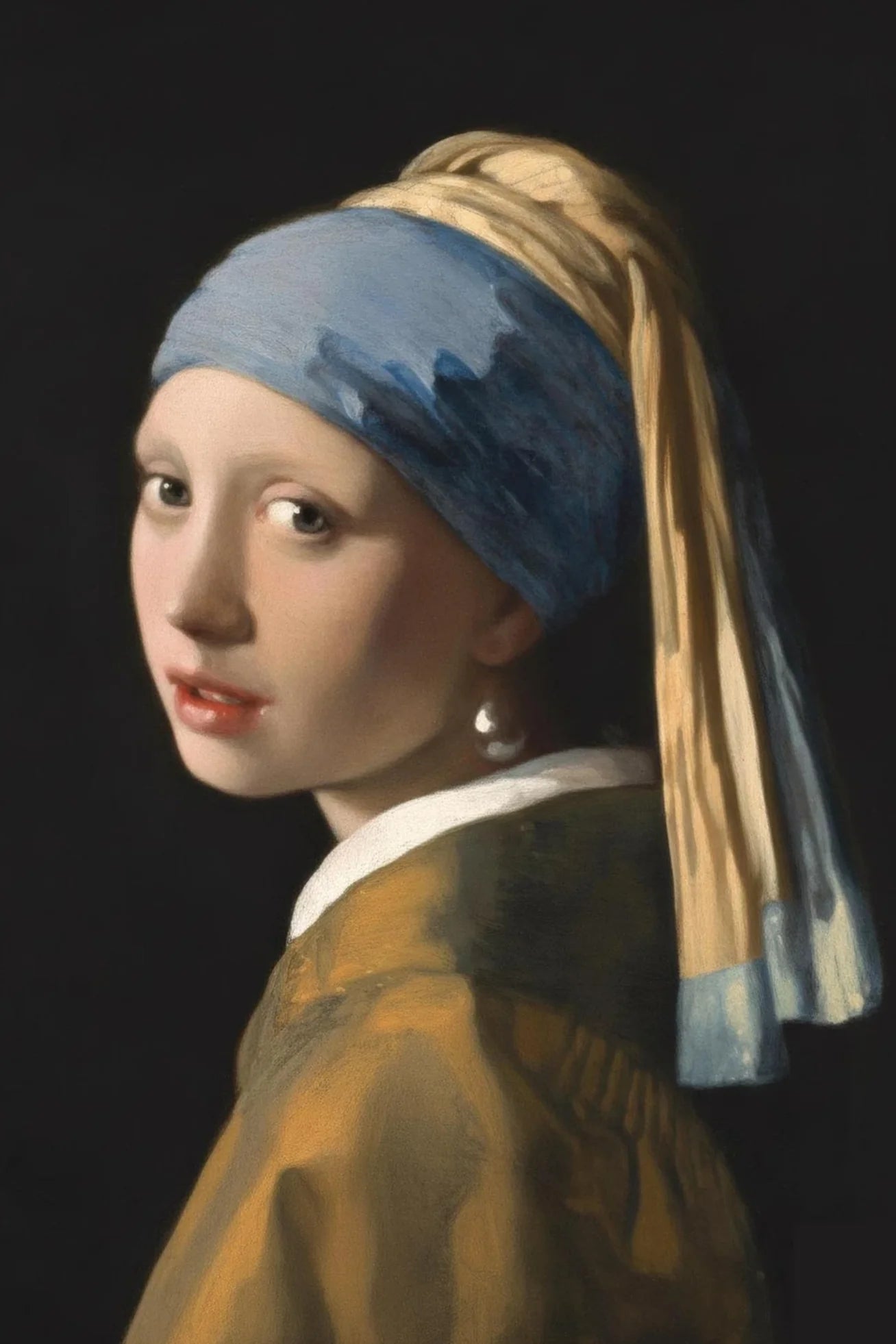 Johannes Vermeer Girl with a Pearl Earring Art Print