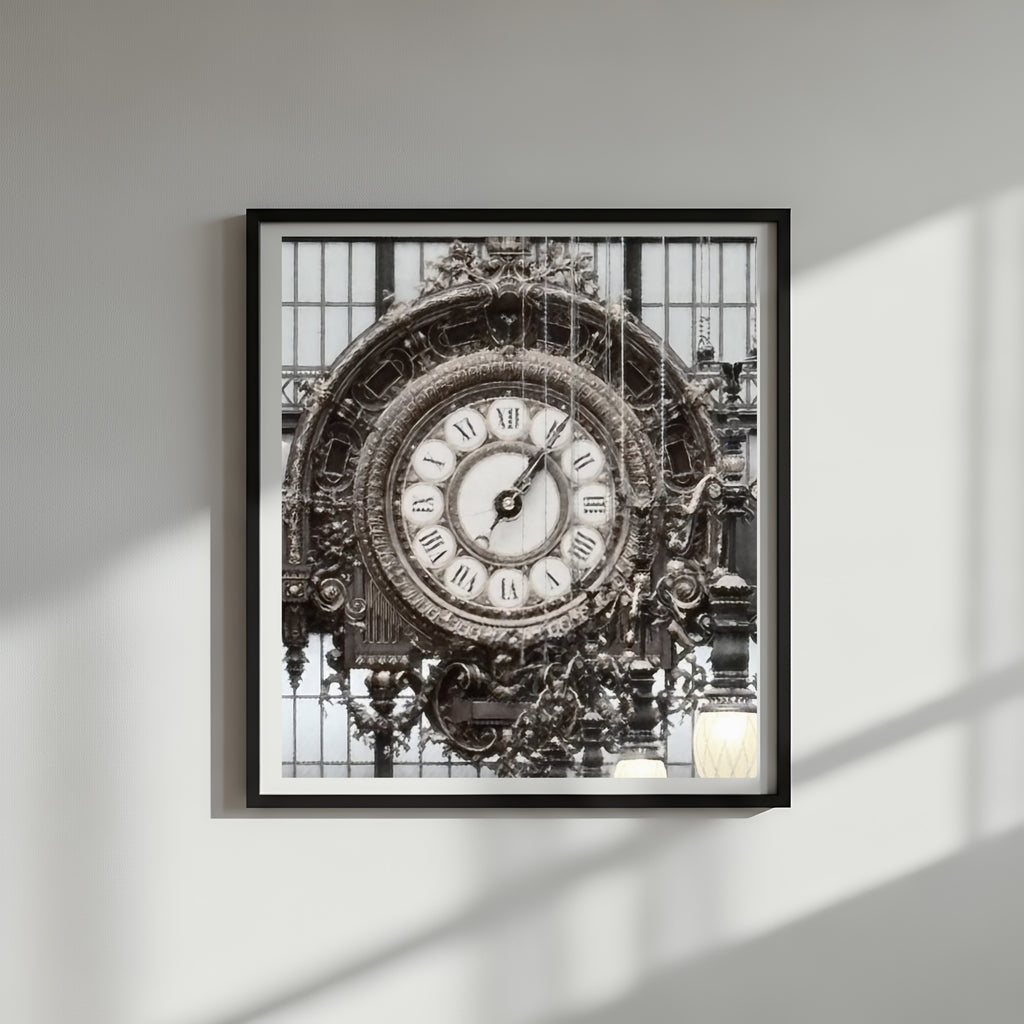 Orsay Museum Clock in Grand Hall by The Poster Archive