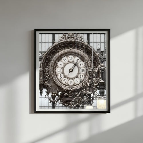 Orsay Museum Clock in Grand Hall by The Poster Archive