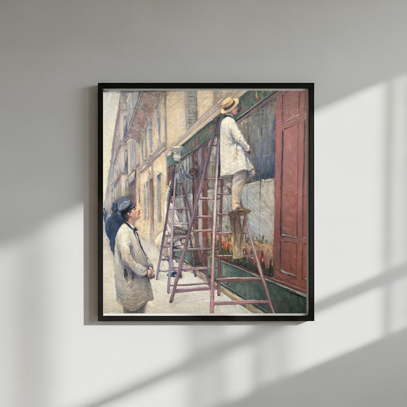 Caillebotte The House Painters, 1877 by The Poster Archive