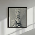 The bust of Pharaoh Akhenaten c.1353 BCE
