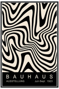 Bauhaus-style Gallery Exhibition Poster