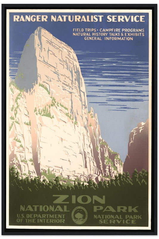 WPA Zion National Park Poster, 1930s