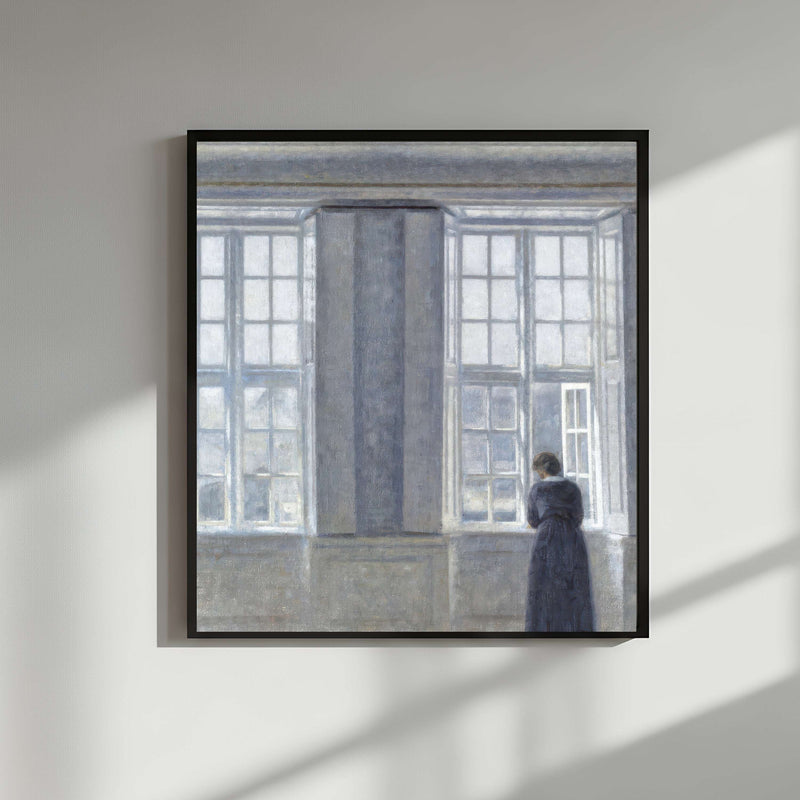 Hammershoi The Tall Windows, 1890