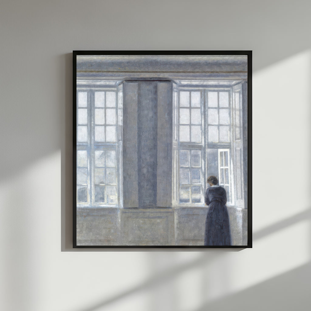 Hammershoi The Tall Windows, 1890