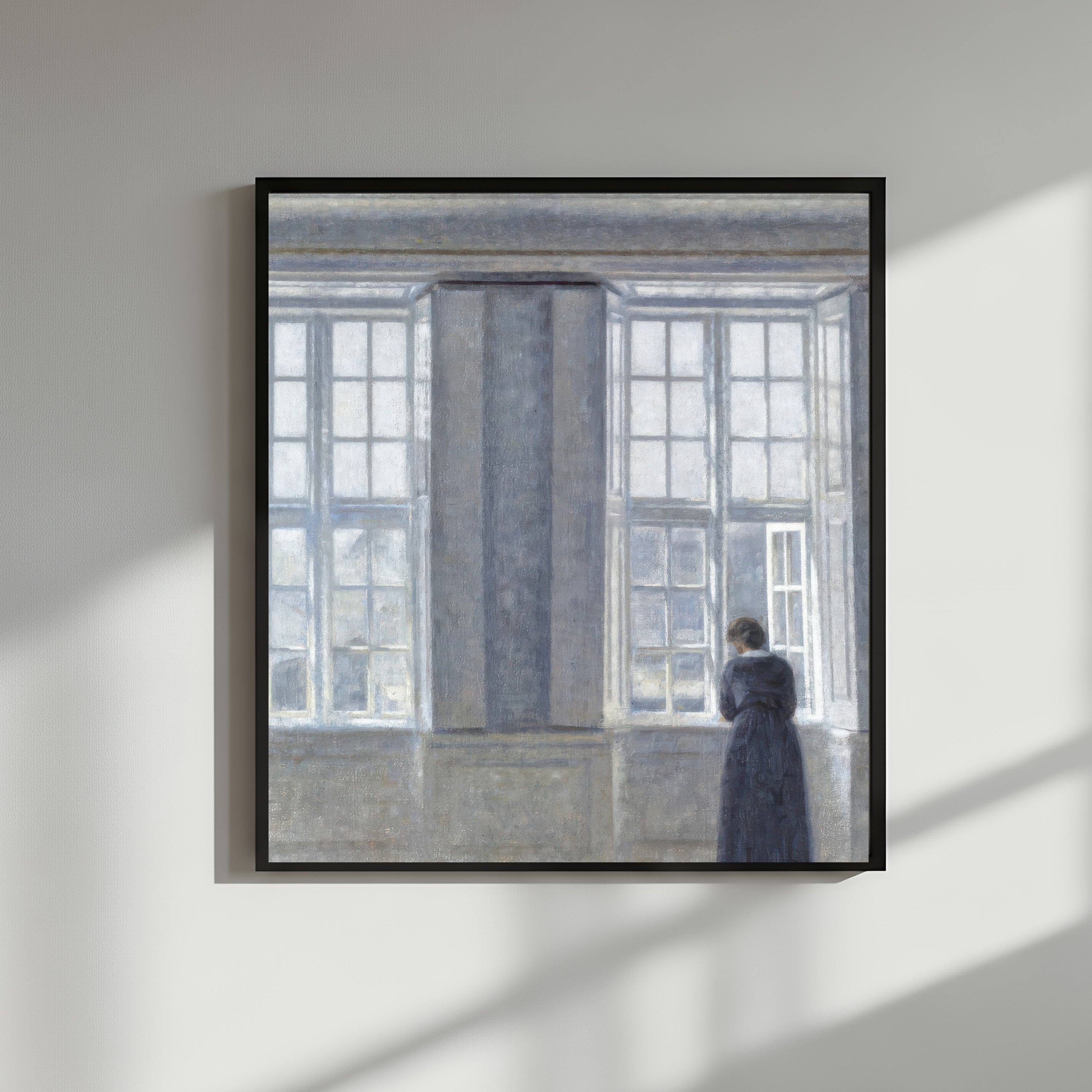 Hammershoi The Tall Windows, 1890