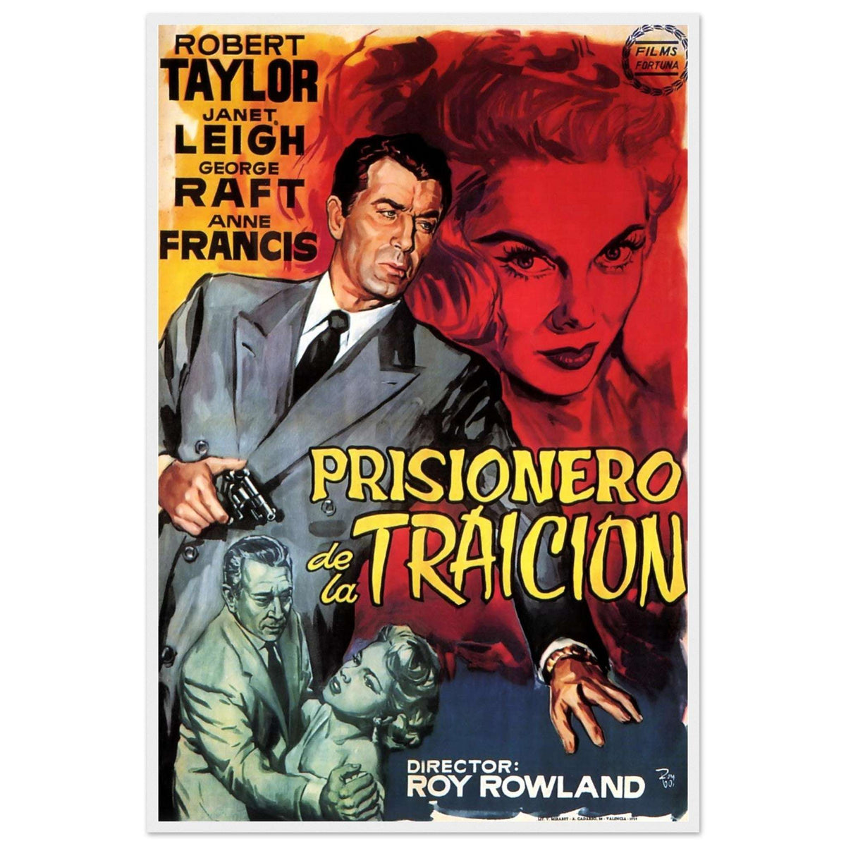 Latin American Film Noir Poster, 1940s