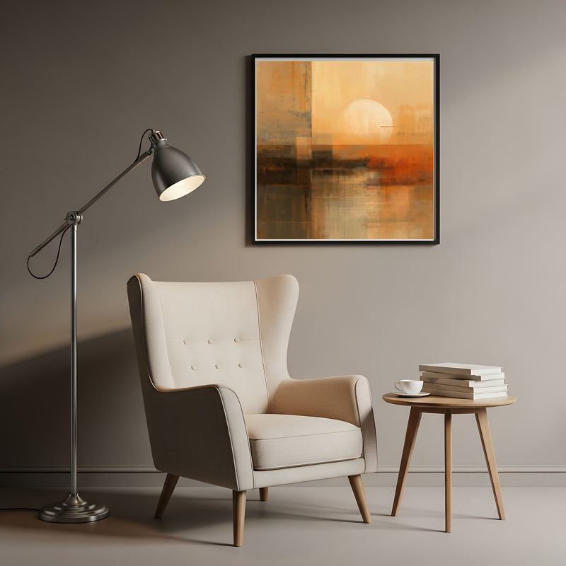 Golden Hour Abstract by The Poster Archive