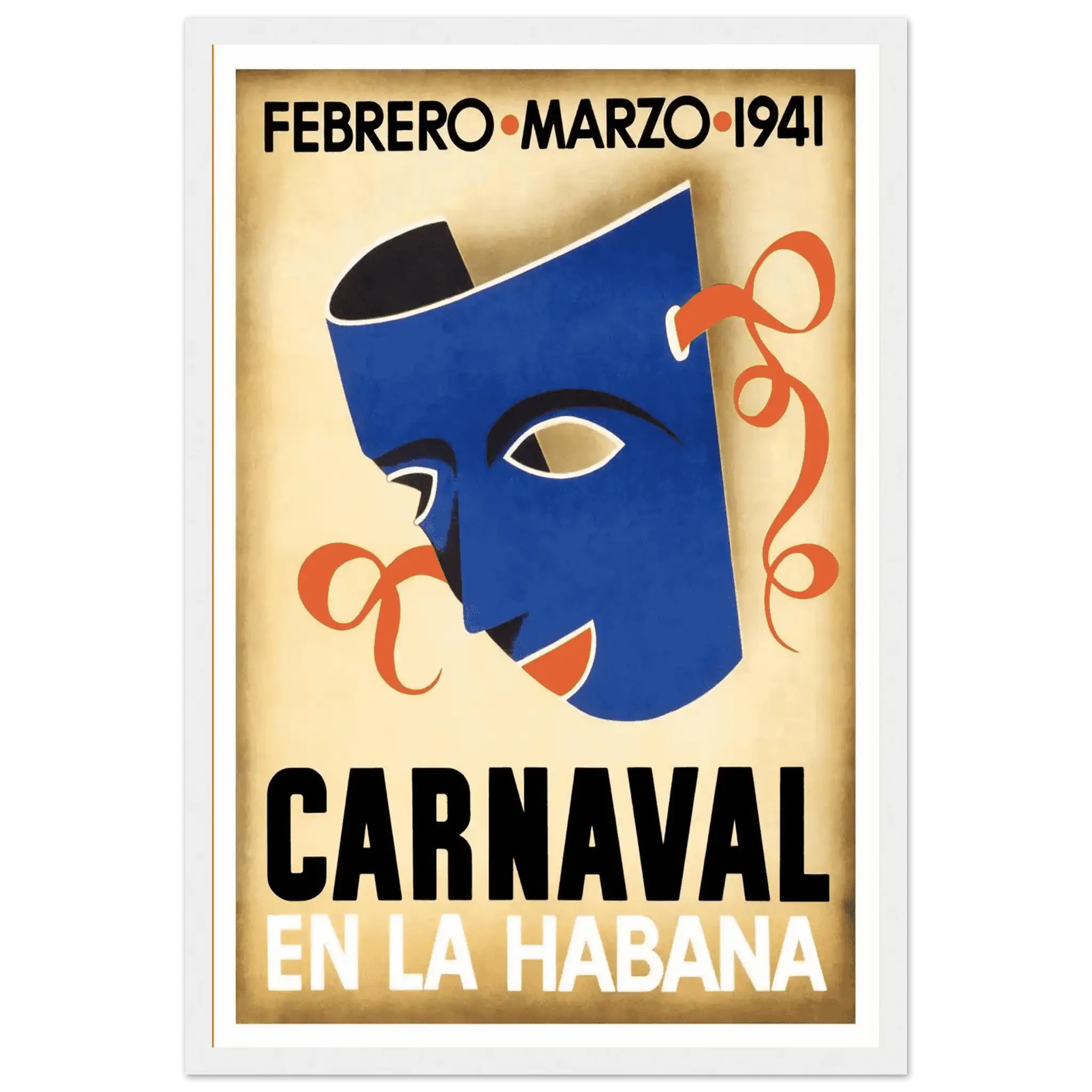 Havana Carnaval Poster, 1941