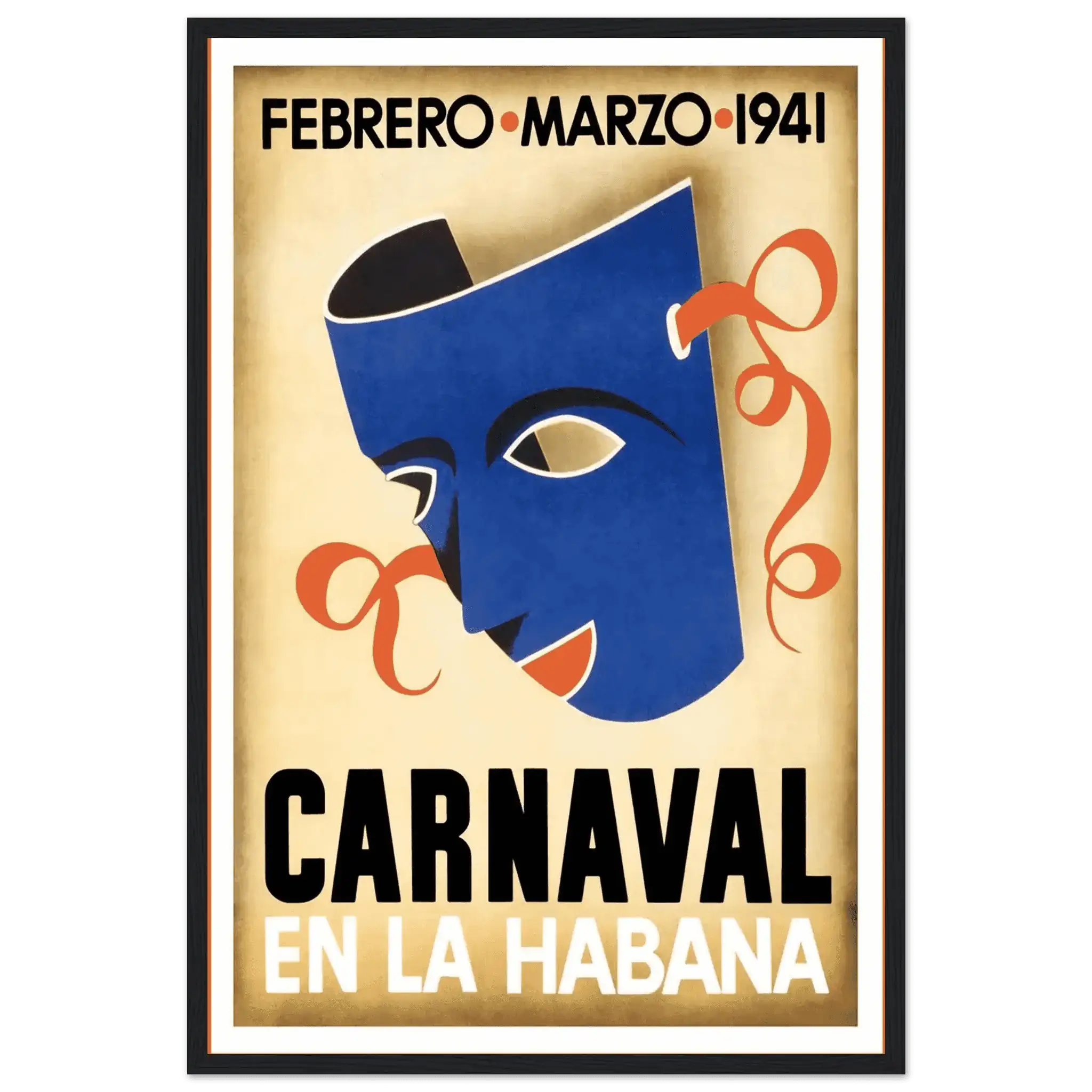 Havana Carnaval Poster, 1941