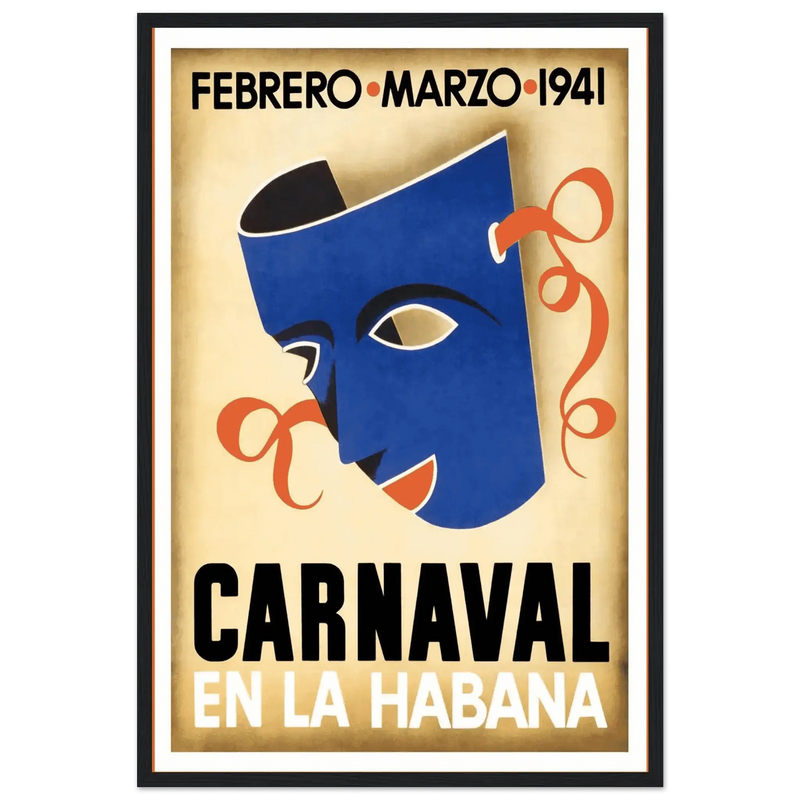 Havana Carnaval Poster, 1941