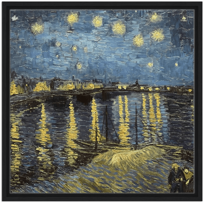 Van Gogh Starry Night Over the Rhone, 1888