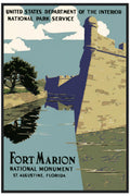 WPA Fort Marion National Park Poster, 1930s