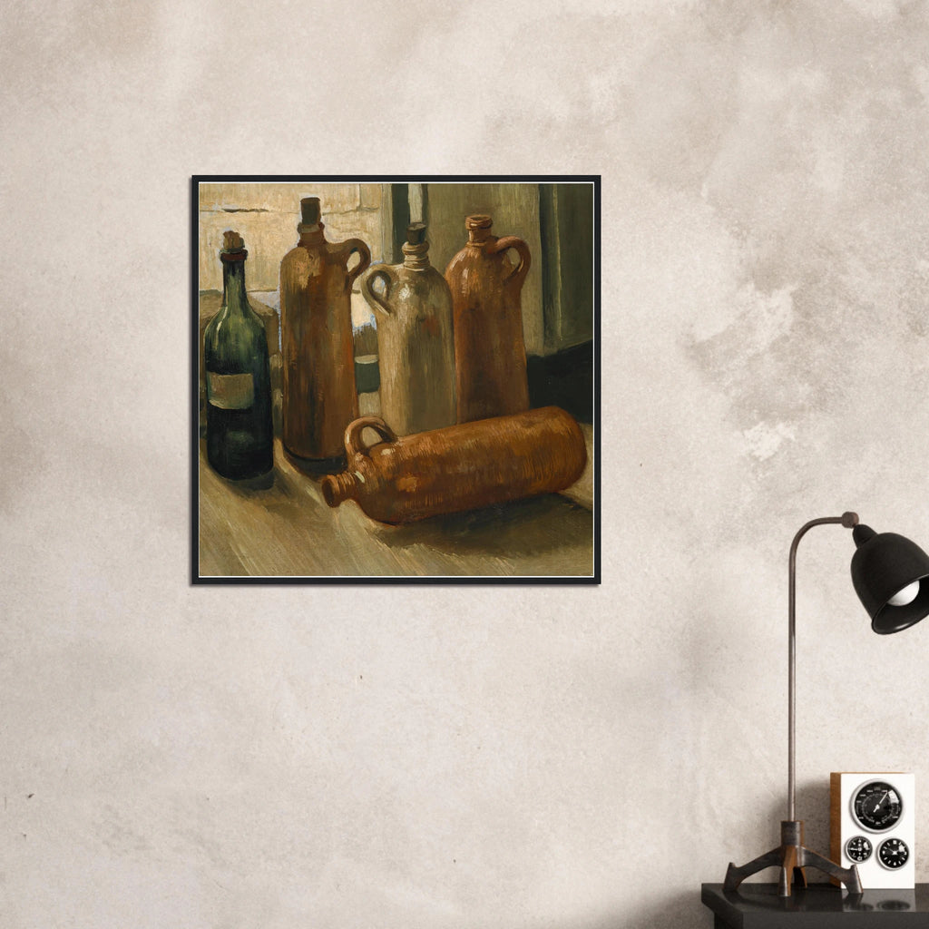 Van Gogh "Still Life with Bottles and Earthenware" (1885) by The Poster Archive
