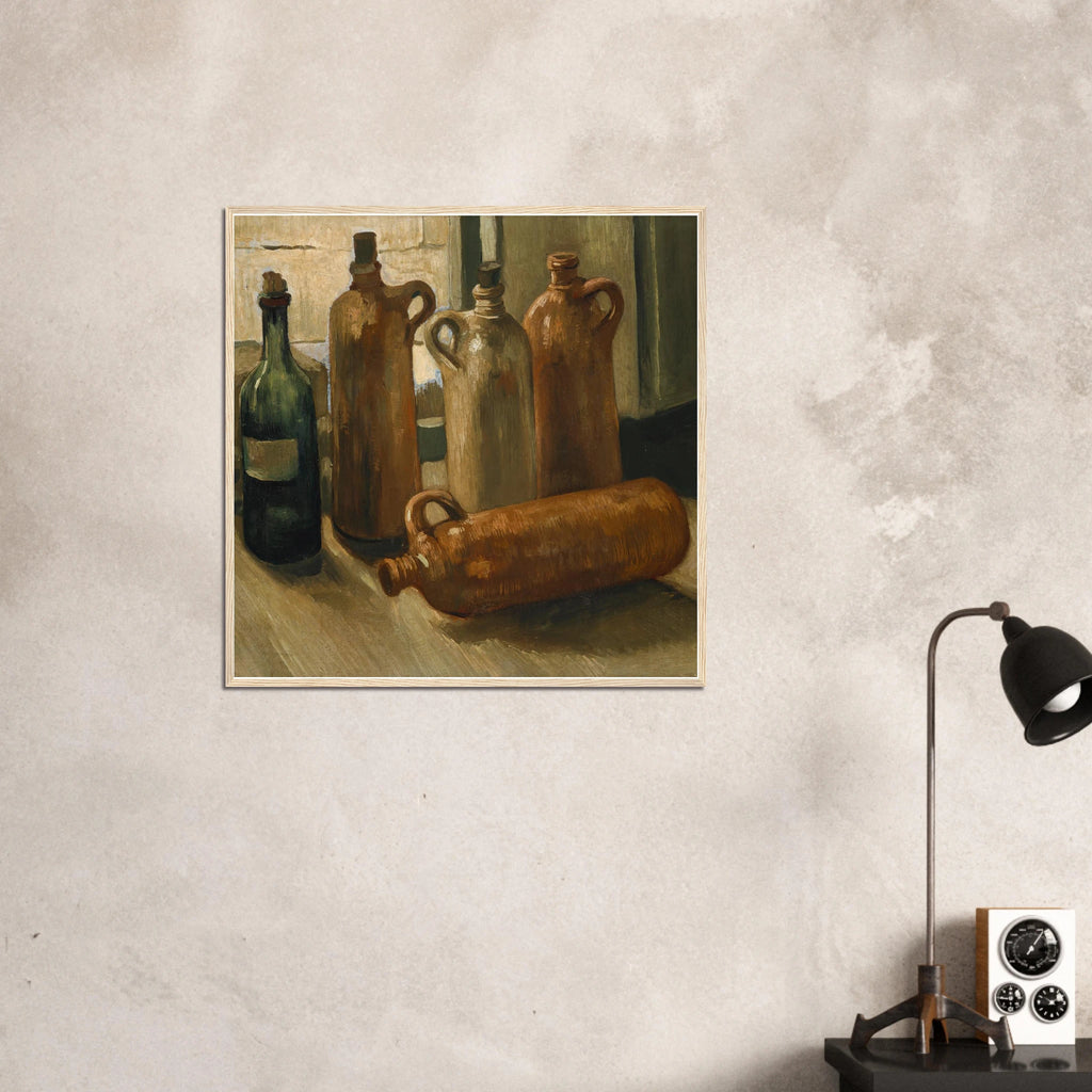 Van Gogh "Still Life with Bottles and Earthenware" (1885) by The Poster Archive