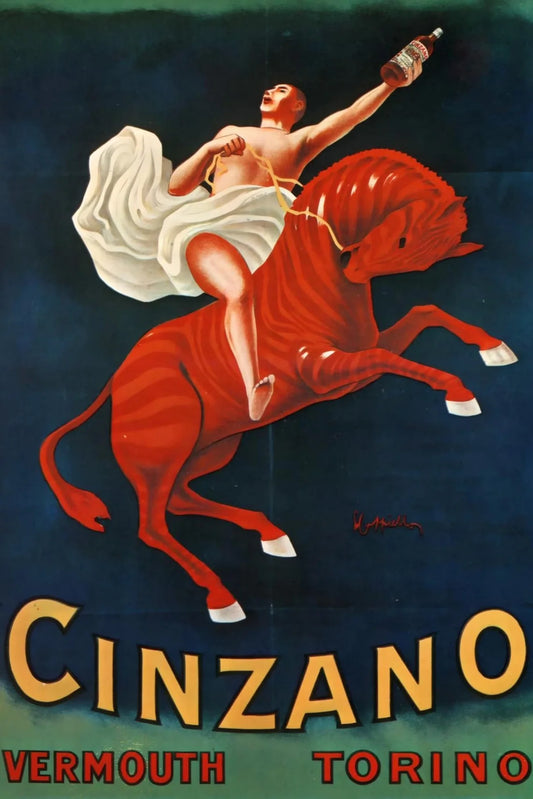 Leonetto Cappiello Cinzano Vermouth Poster, 1910
