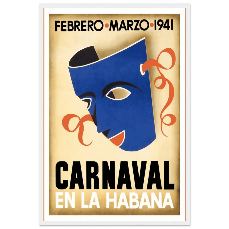 Havana Carnaval Poster, 1941