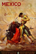 Mexican Bullfighter Tourism Poster, 1950s