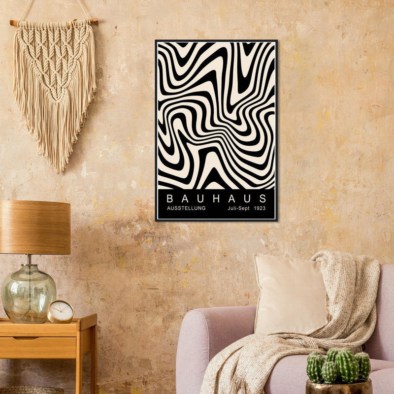Bauhaus-style Gallery Exhibition Poster by The Poster Archive