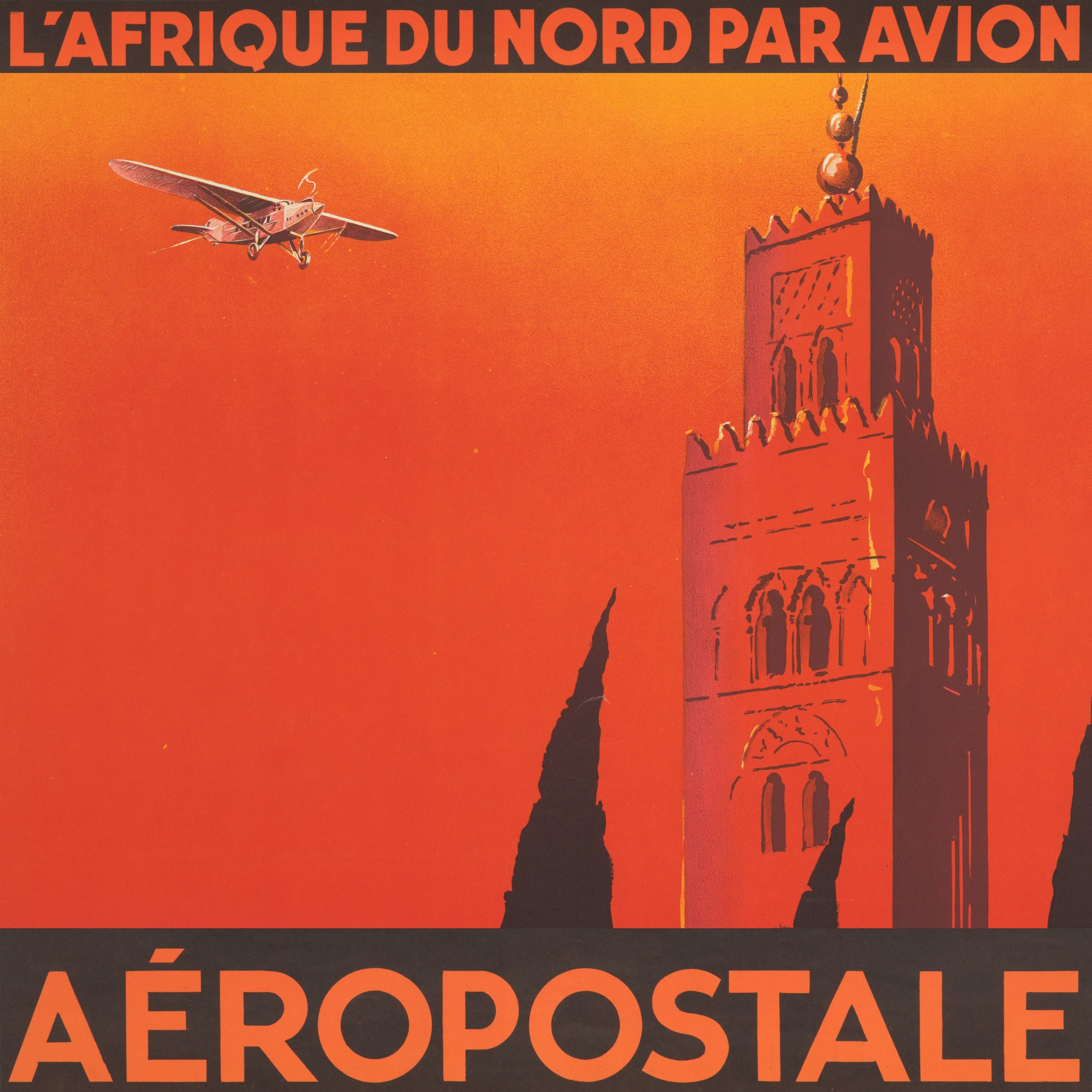 Aeropostale Afrique du Nord by The Poster Archive