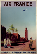 North Africa Travel Poster, 1930s