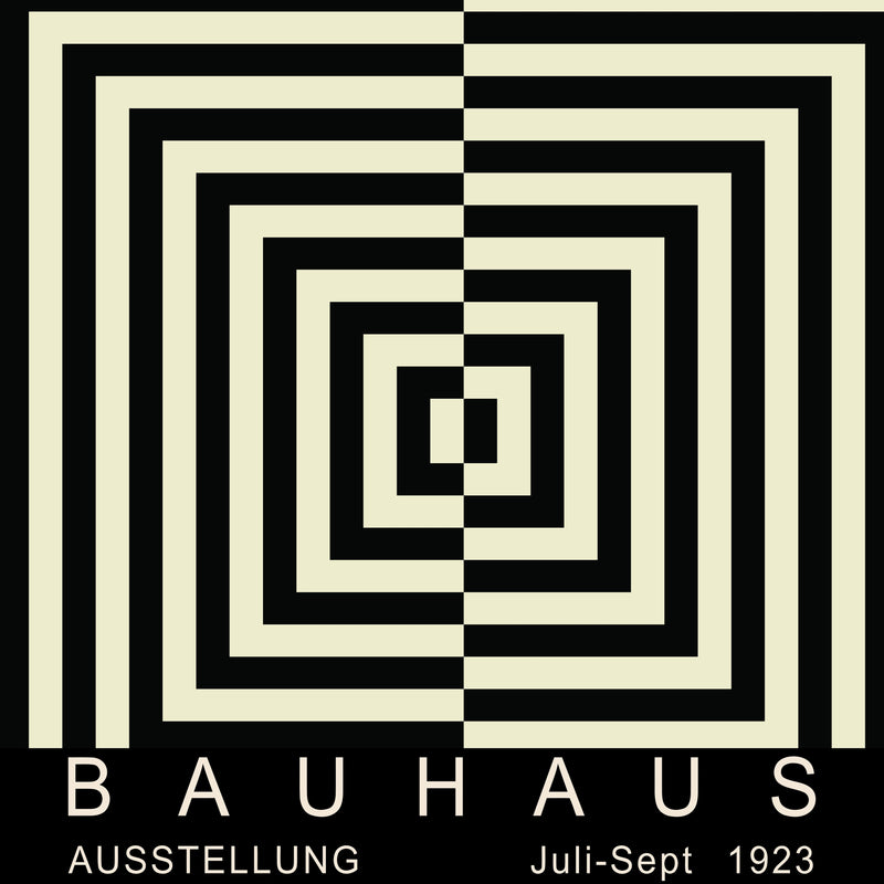 Bauhaus-style Bullseye Print by The Poster Archive