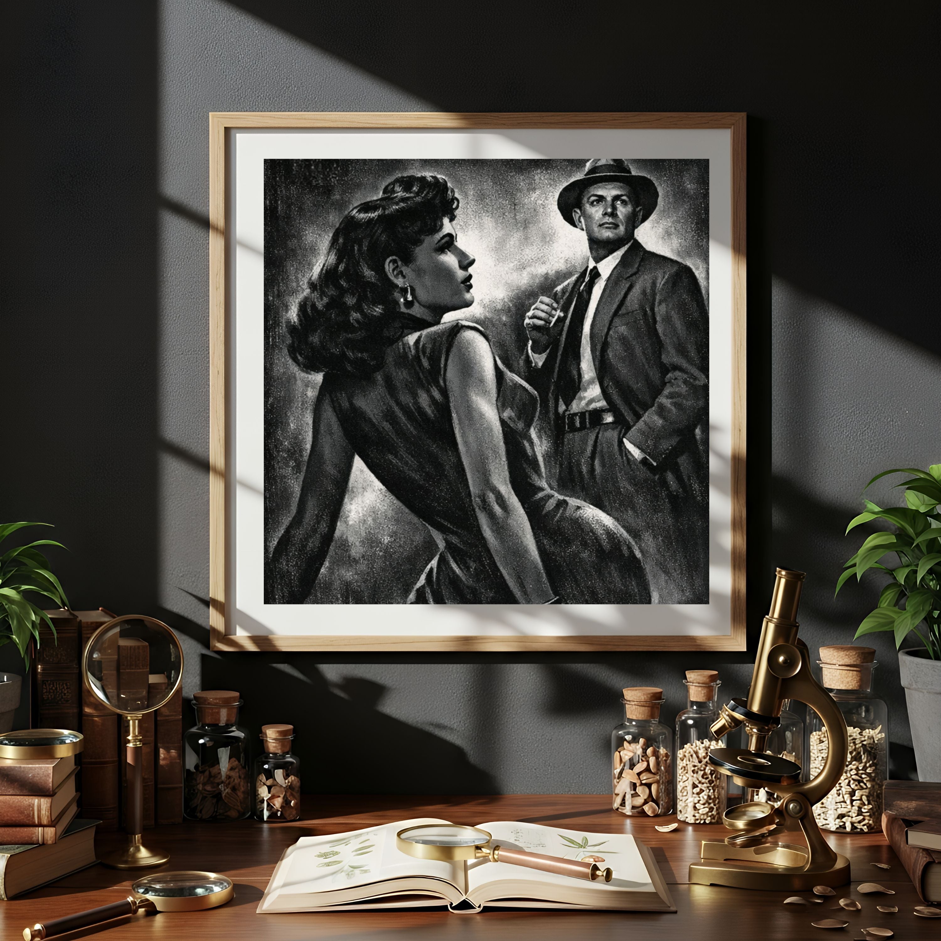 Femme Fatale 1940s Pinup by The Poster Archive
