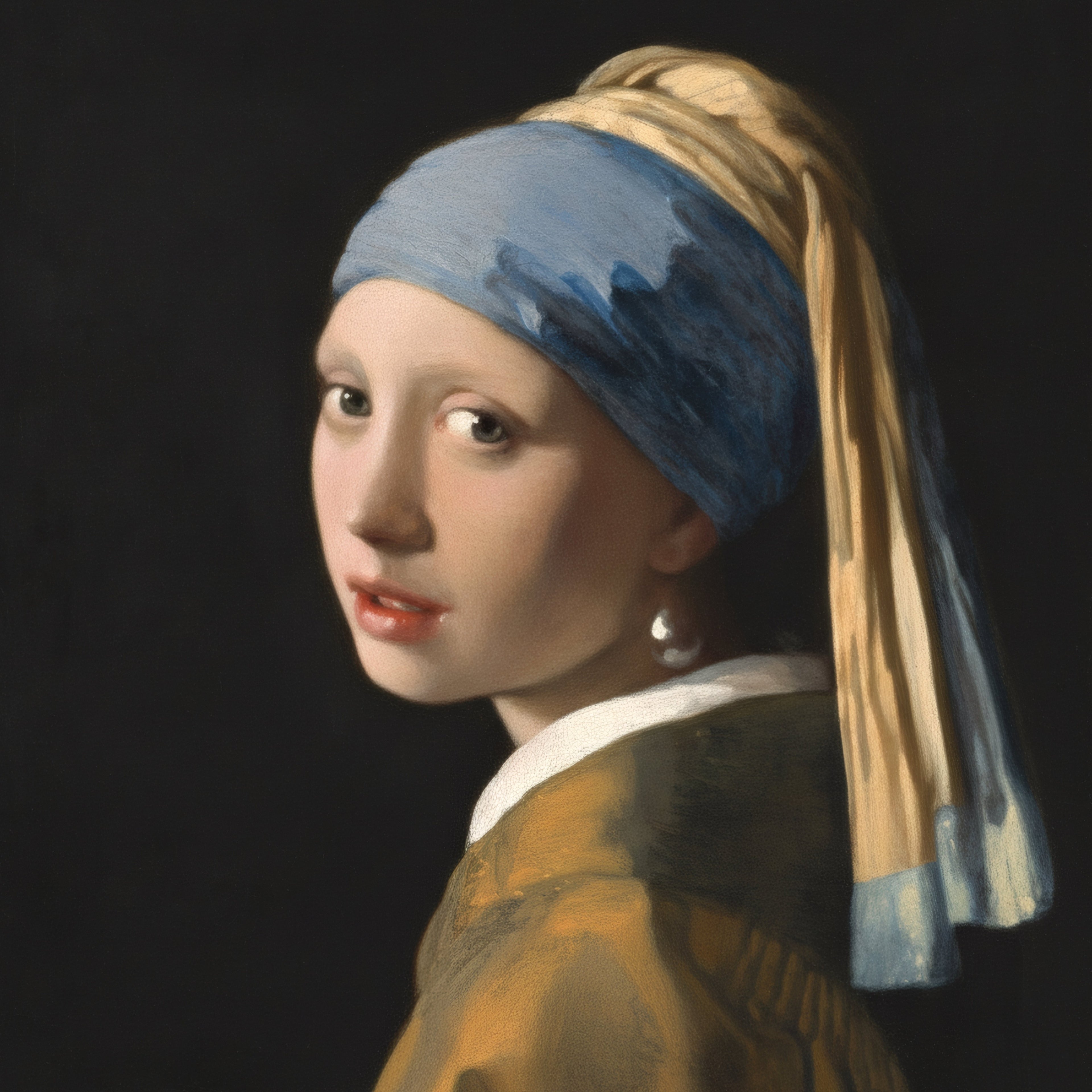 Vermeer Girl with a Pearl Earring, 1665