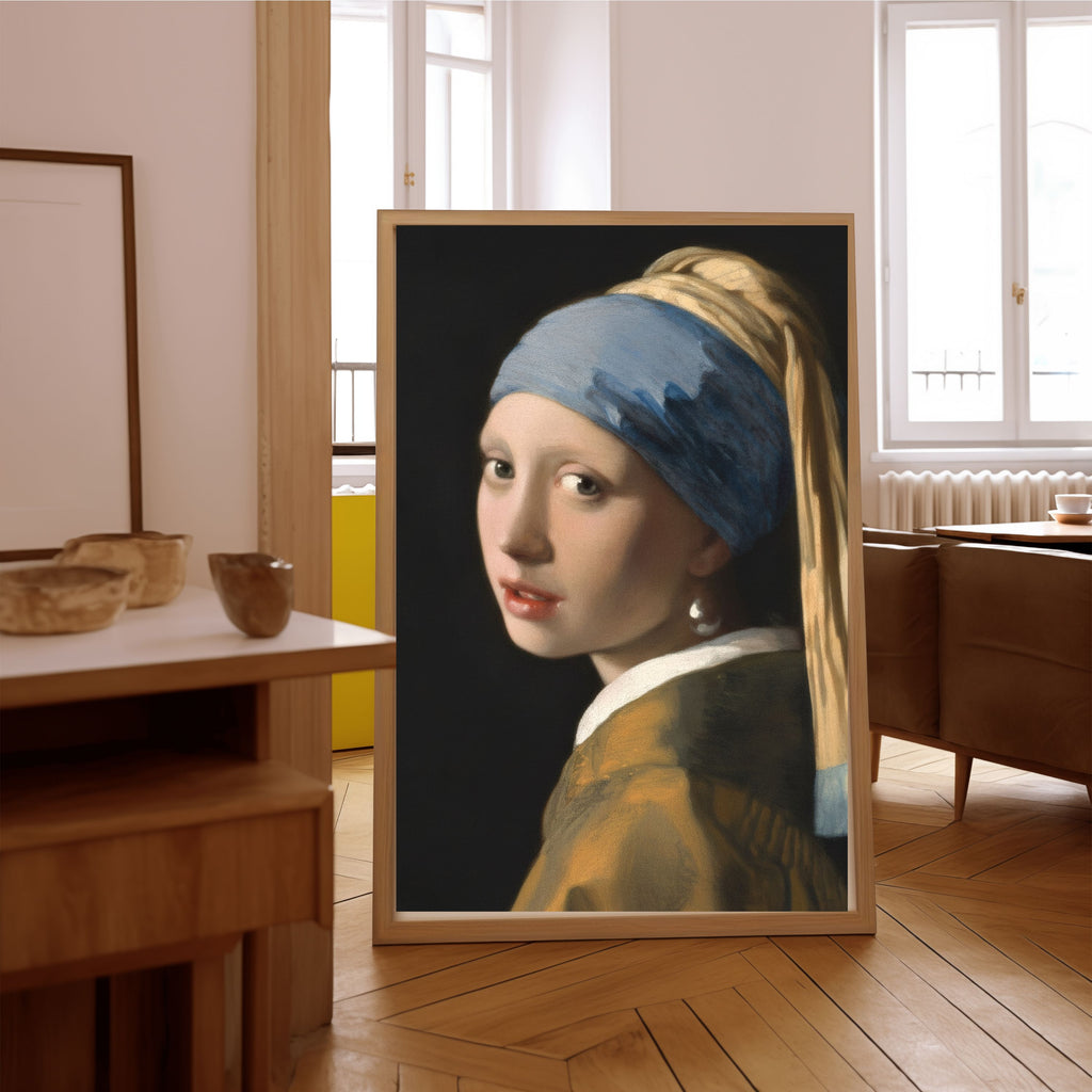 Johannes Vermeer Girl with a Pearl Earring, 1665