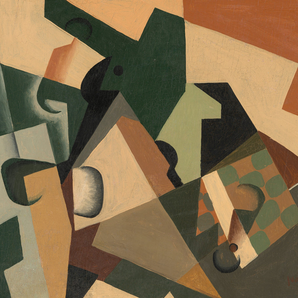 Juan Gris Glass and Checkerboard, 1917 by The Poster Archive