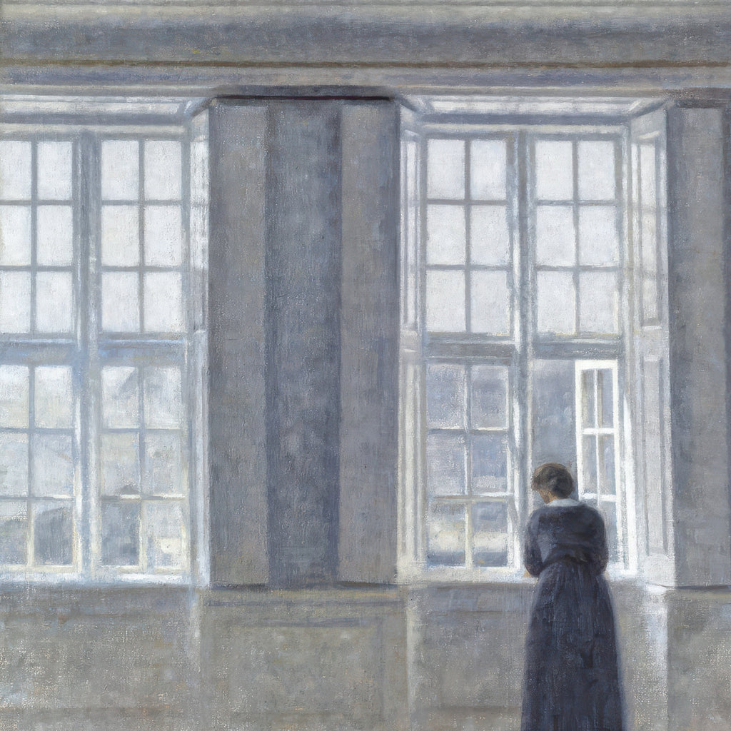 Hammershoi The Tall Windows, 1890