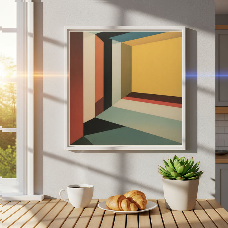 Mirrors, Doors, and Shadows Abstract by The Poster Archive