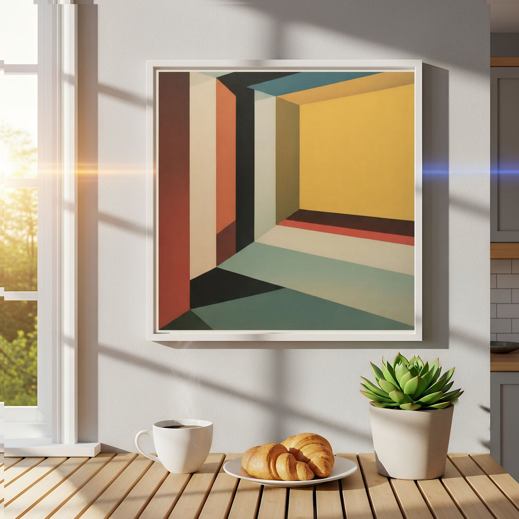 Mirrors, Doors, and Shadows Abstract by The Poster Archive