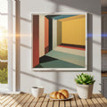 Mirrors, Doors, and Shadows Abstract by The Poster Archive