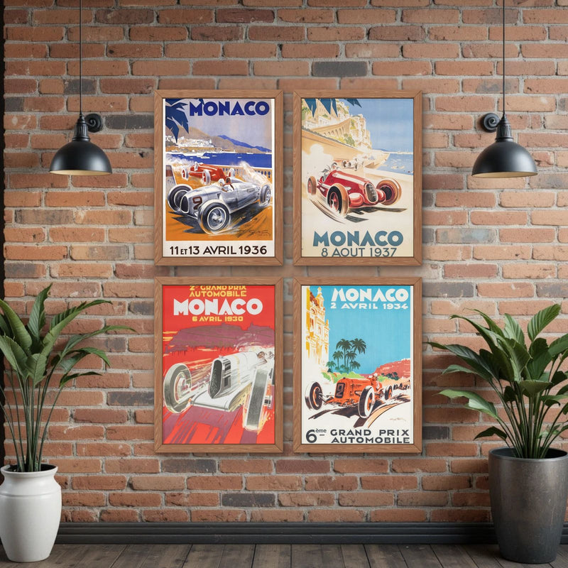 Monaco Grand Prix Poster, 1930 by The Poster Archive